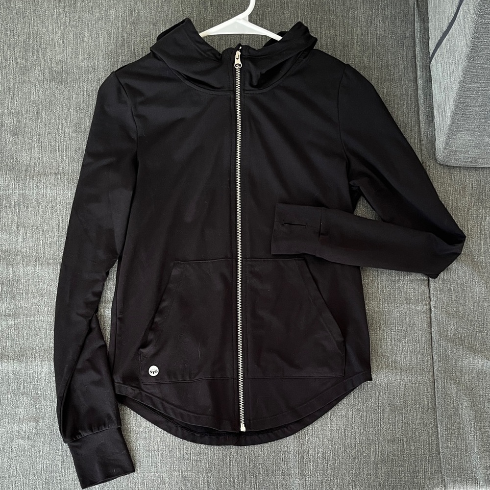 Senita Athletics Black Bestie Hoodie